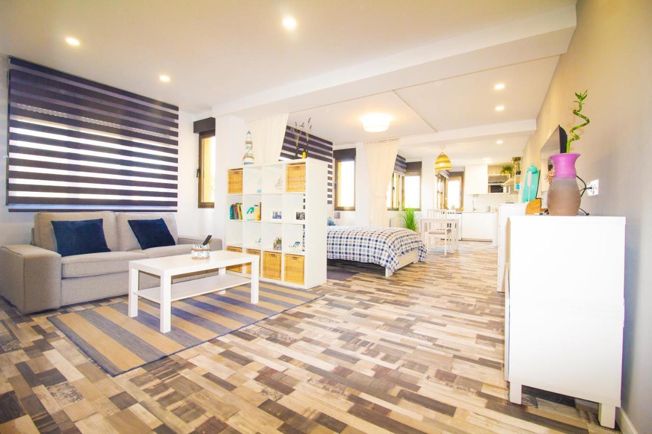 Loft En Gijon - Cimavilla Con Vistas Al Cerro Екстер'єр фото